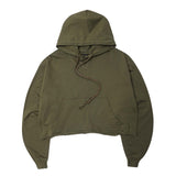 CUTOFF HOODIE V2 IN OLIVE