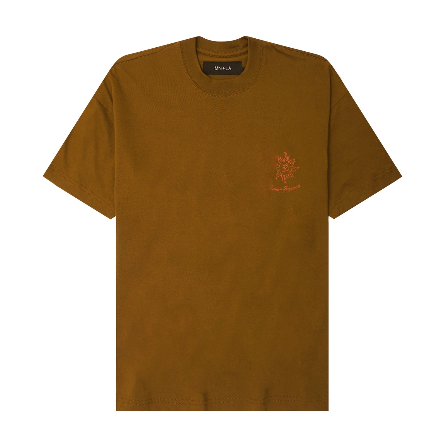 "POSITIVE FREQUENCIES" TEE IN RUST