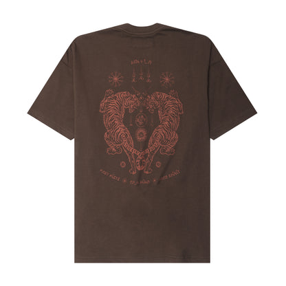 "FCF" TEE IN WOOD