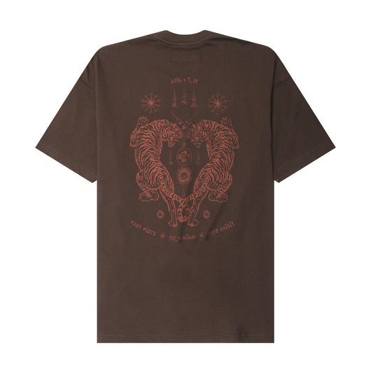 "FCF" TEE IN WOOD