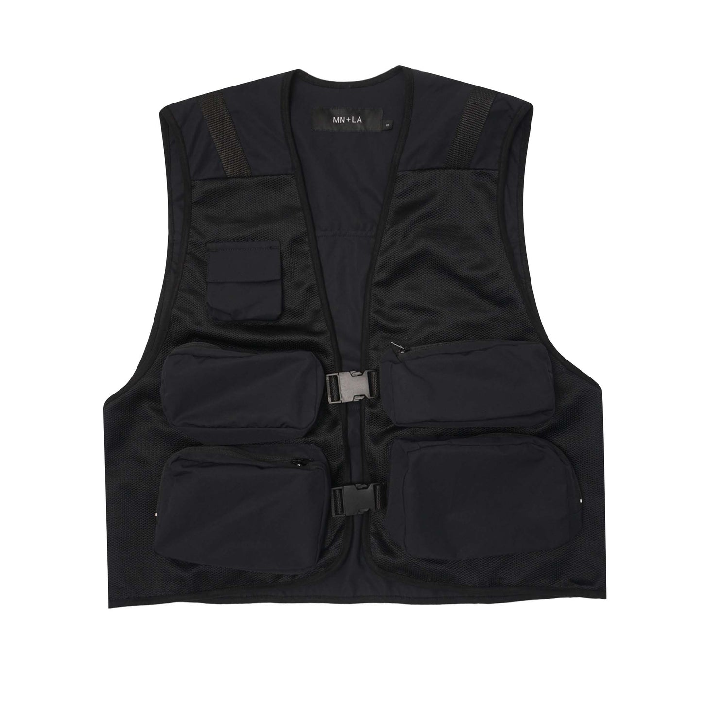 UTILITY VEST IN MIDNIGHT NAVY