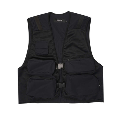 UTILITY VEST IN MIDNIGHT NAVY
