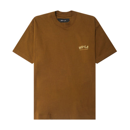 "HOW'S MY DRIVING???" ULTRA HEAVY TEE IN RUST
