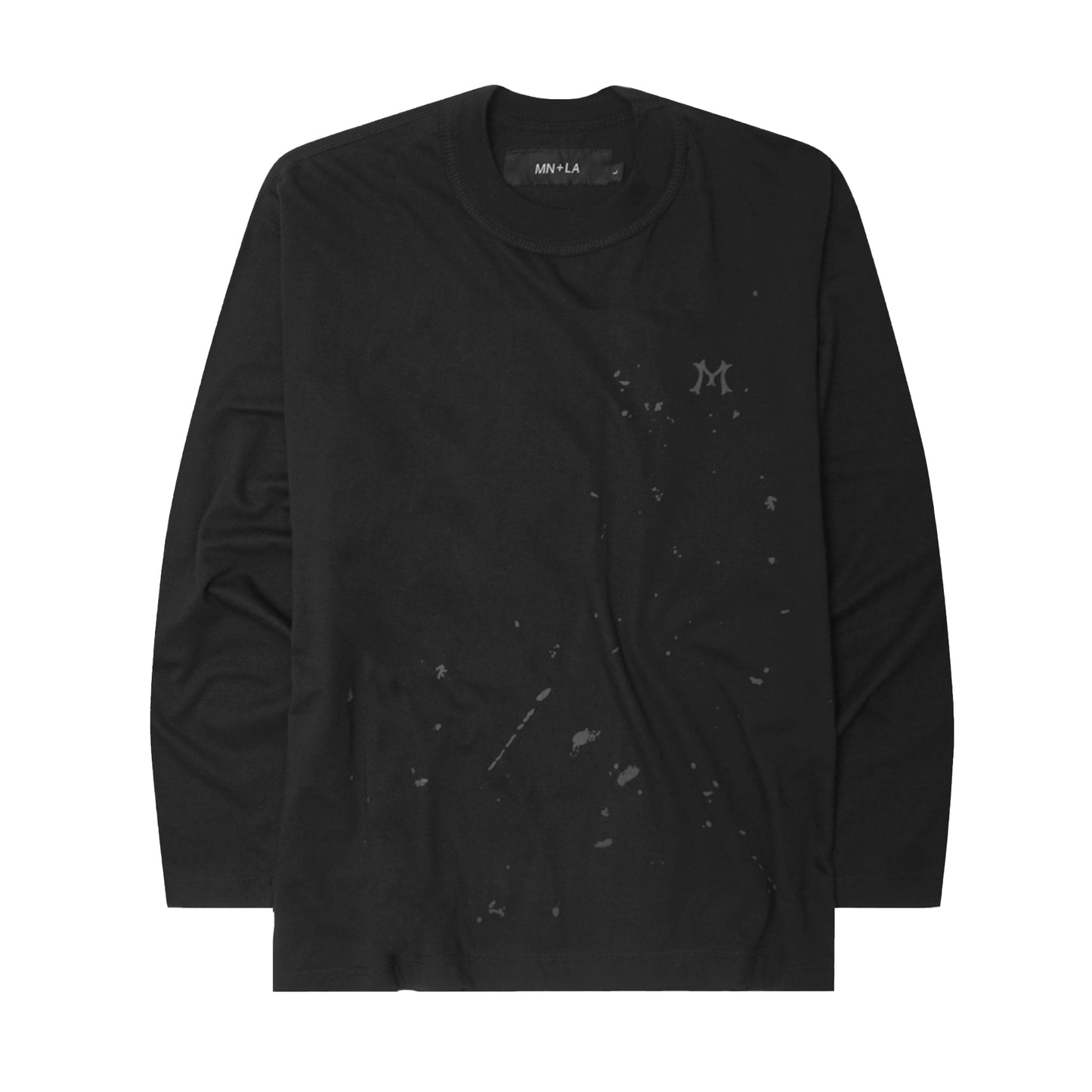 "HITTER" V3 LONGSLEEVE LITE TEE IN RAVEN