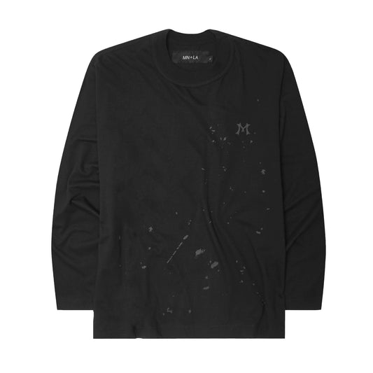 "HITTER" V3 LONGSLEEVE LITE TEE IN RAVEN