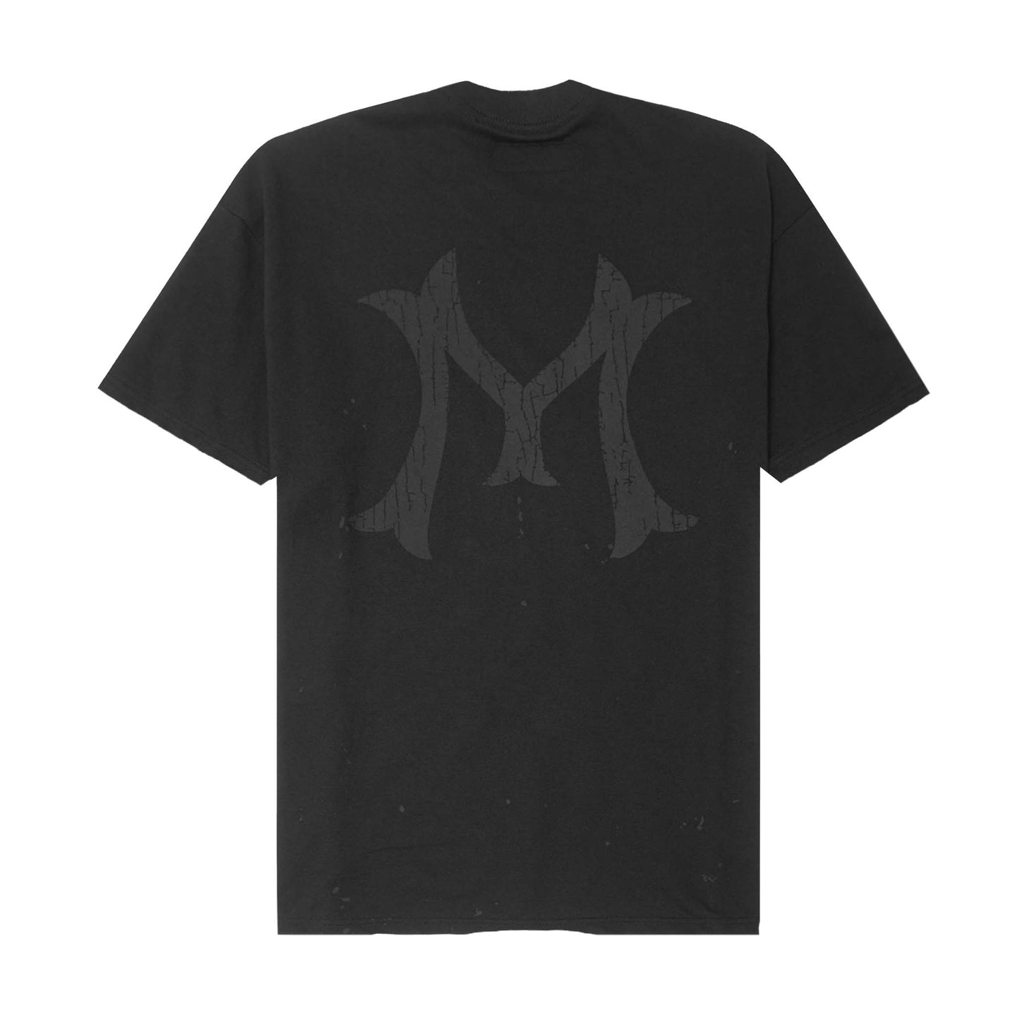 "HITTER" V3 PIQUE BOX TEE IN CAVIAR