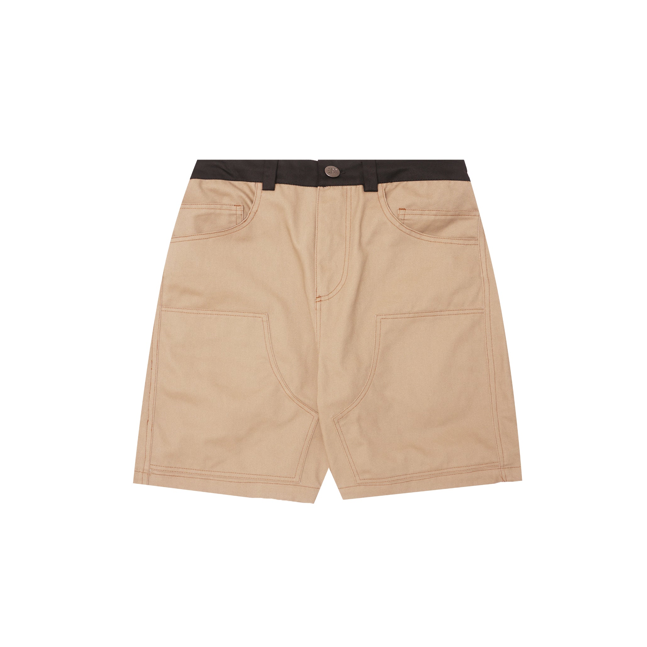 M+ DOUBLE KNEE PHAT SHORTS IN DUNE