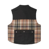 SHINOBI VEST IN APACHE PLAID
