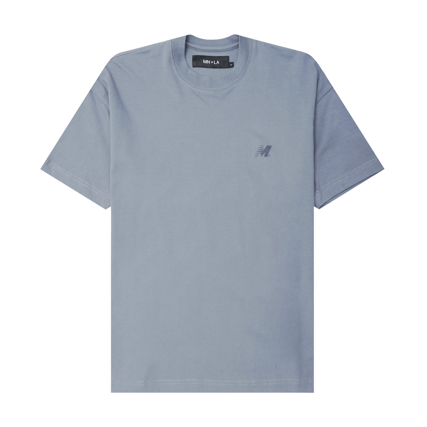 "OUTDOOR EXPLORATION" MULTI LOGO TEE IN GLACIER
