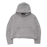 CUTOFF HOODIE IN CEMENT