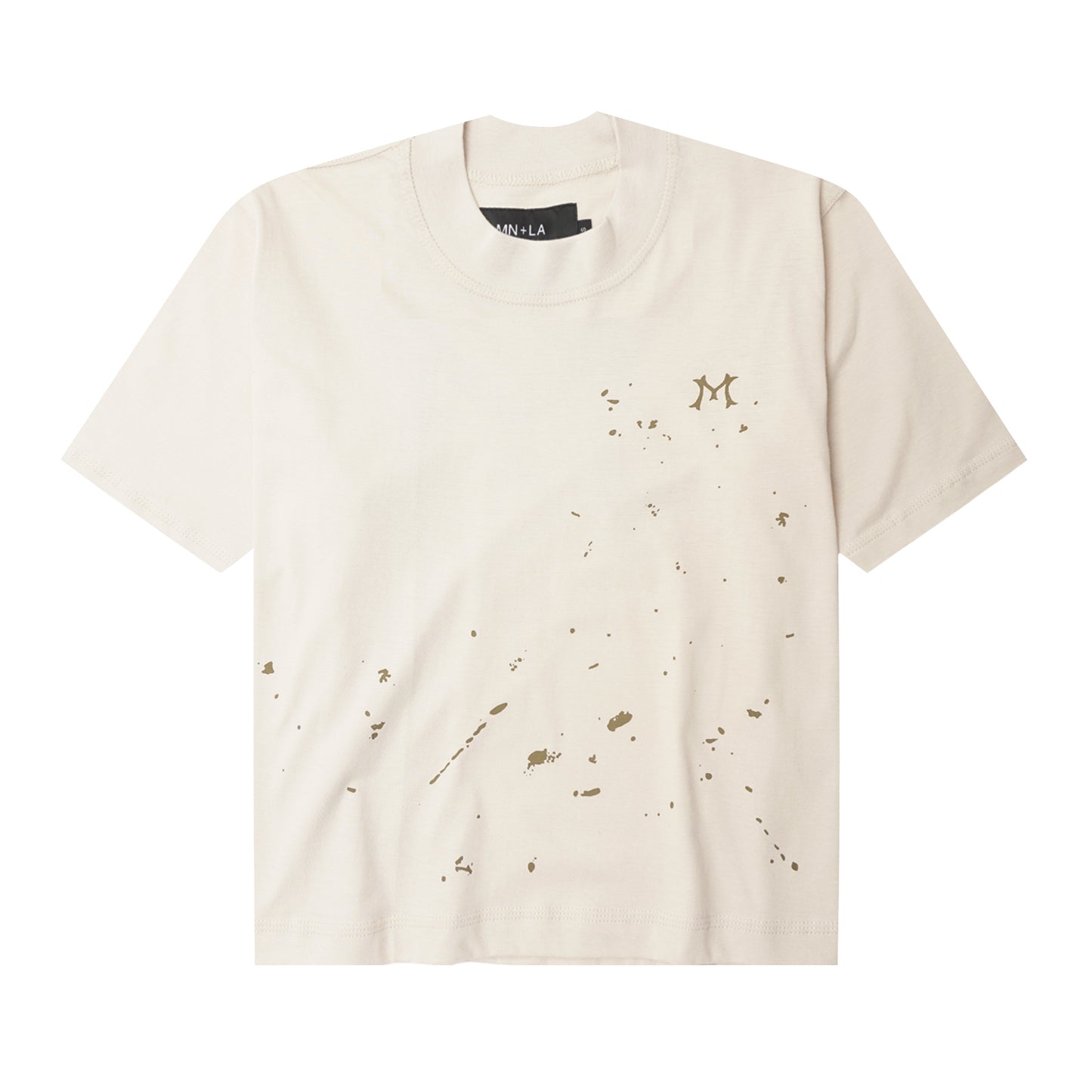 "HITTER" V3 MOCK NECK LITE TEE IN OAT