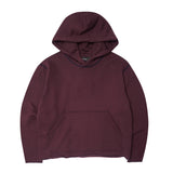 EXO™ CUTOFF HOODIE IN WINE/NAVY