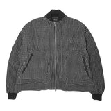 "FLOW" BOMBER JACKET IN HOUNDSTOOTH
