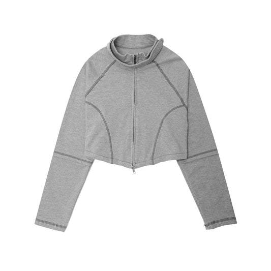 COLETTE JACKET IN HEATHER GREY