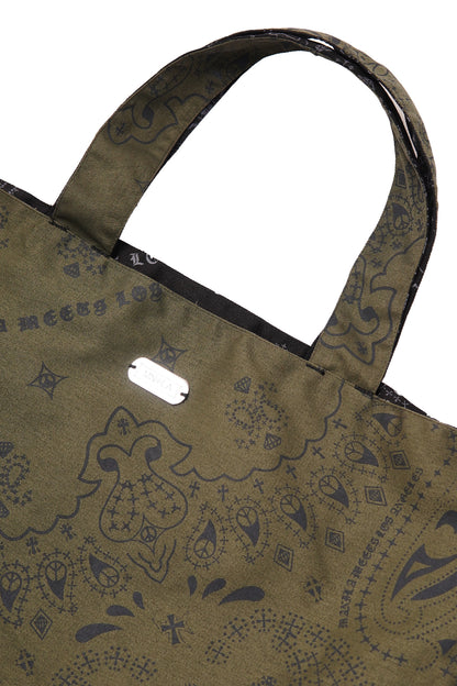 “MIDNIGHT FOREST” 2-WAY CARRYALL
