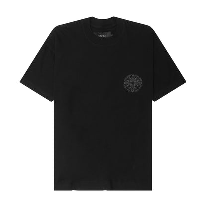 "IRON CROSS" TEE IN ANTHRACITE