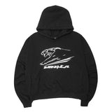 "COUGAR" HOODIE IN CAVIAR