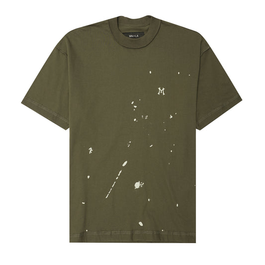"HITTER" V3 BOX TEE IN OLIVE