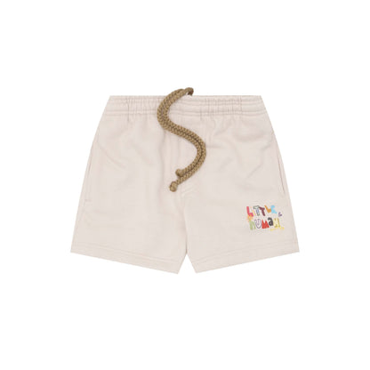 "CRAYONS" LITTLE HUMAN™ SWEATSHORTS IN OAT