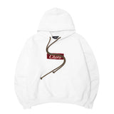 "CHOKE" HOODIE IN WHITE