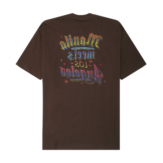 "CARNIVAL" ULTRA HEAVY TEE IN WOOD