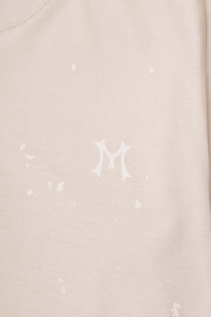 "HITTER" V3 MOCK NECK LITE TEE IN POWDER PINK