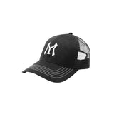 "HITTER" TRUCKER HAT IN ANTHRACITE/WHITE