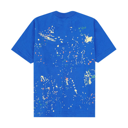 "PAINT SPLAT" LITTLE HUMAN™ TEE IN ELECTRIC BLUE