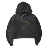 SHINOBI HOODIE IN RAVEN
