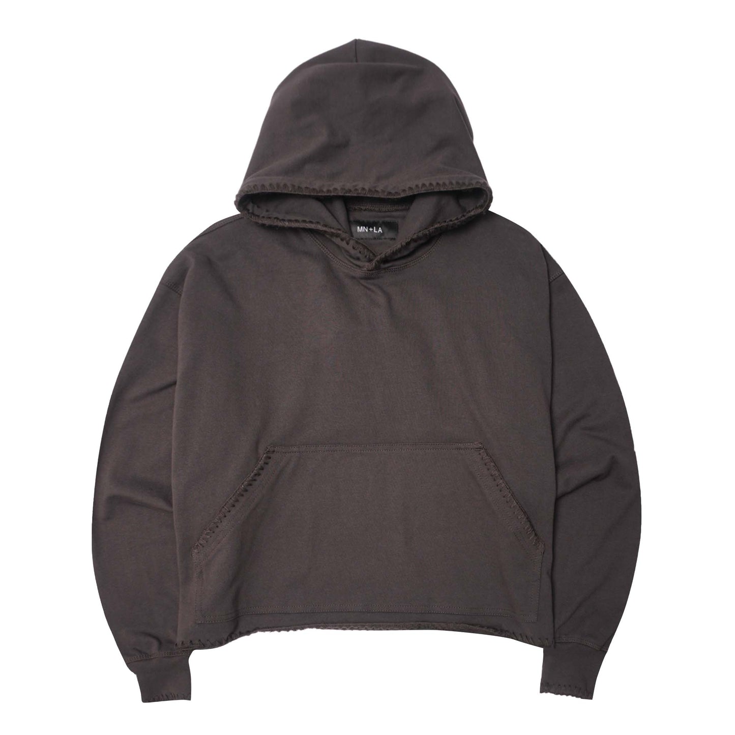 INCA HOODIE IN CHARCOAL GREY
