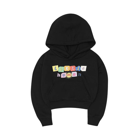 "SUN IS OUT" LITTLE HUMAN™ HOODIE IN ANTHRACITE