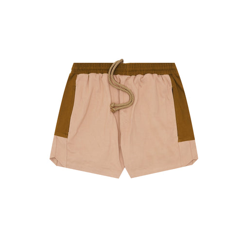 STRIDE SHORTS IN WHEAT/RUST