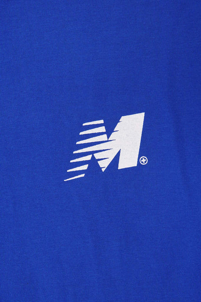 "OUTDOOR EXPLORATION" TEE IN ELECTRIC BLUE