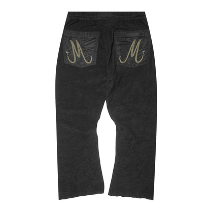 M+ TOWEL BOOTCUT PANTS