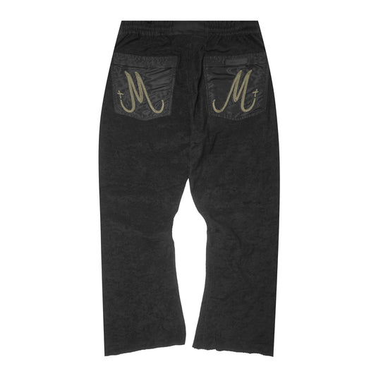 M+ TOWEL BOOTCUT PANTS