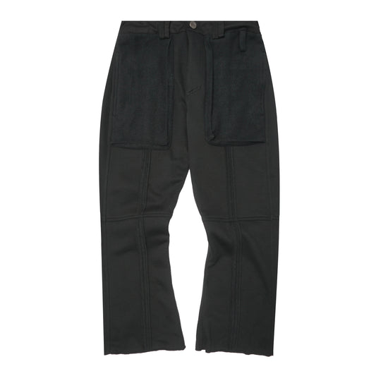 CROSS FORGED PANTS IN CAVIAR