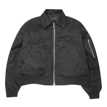 FLIGHT BOMBER JACKET IN GRAPHITE