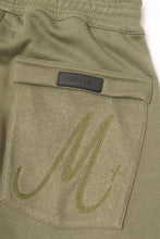 M+ BOOTCUT PANTS IN MOSS GREEN