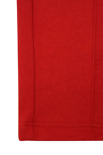 PLEATED WIDE LOUNGE PANTS IN FADED RED