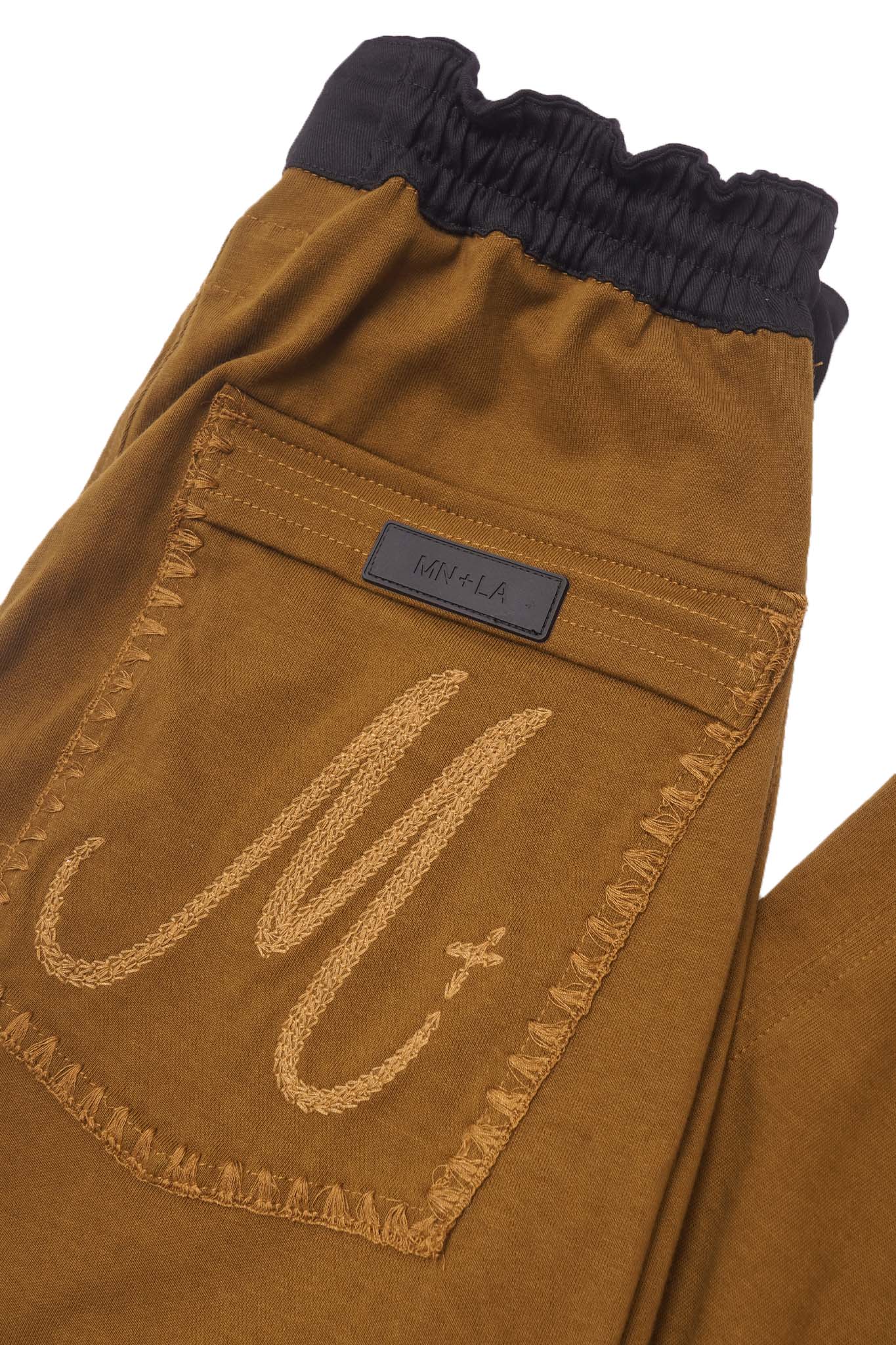 INCA BOOTCUT PANTS IN RUST
