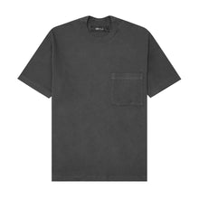 CLASSIC POCKET TEE IN CHARCOAL GREY