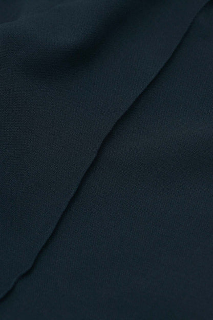PLEATED CROPPED PANTS IN REGAL BLUE