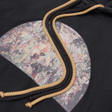"RENAISSANCE" HOODIE IN CAVIAR