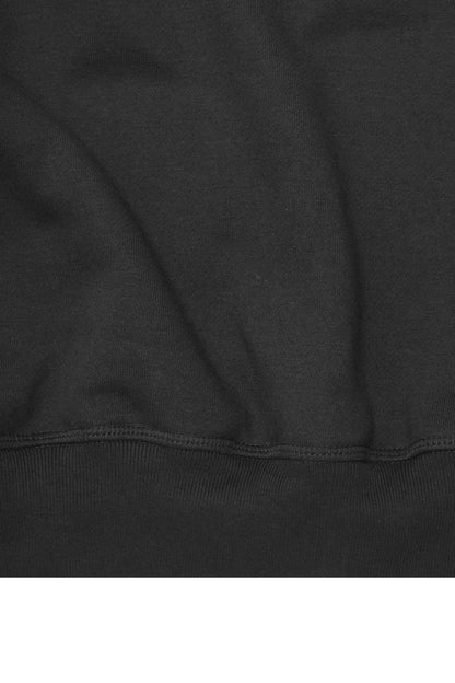 "IRON CROSS" HOODIE IN CAVIAR