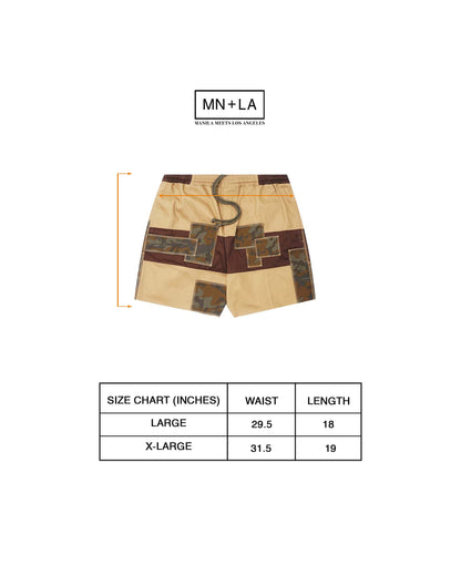 "ARID CAMO" LOUNGE SHORTS