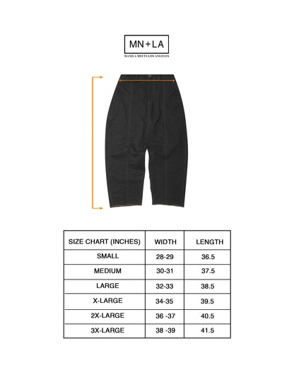 ARTISAN DOJO PANTS IN CAVIAR