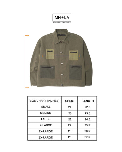 ARTISAN JACKET IN OLIVE