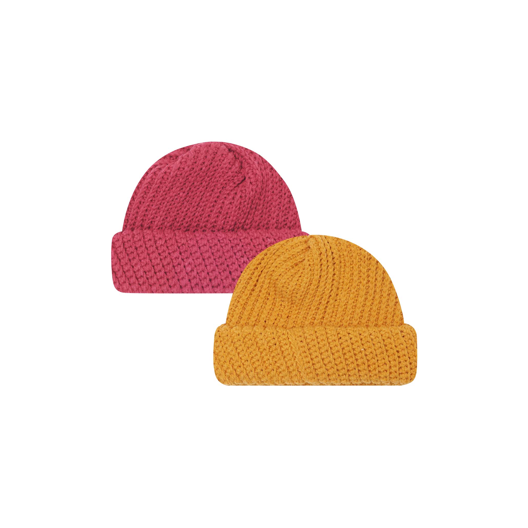 HAND KNIT FISHERMAN BEANIE (2 PACK)