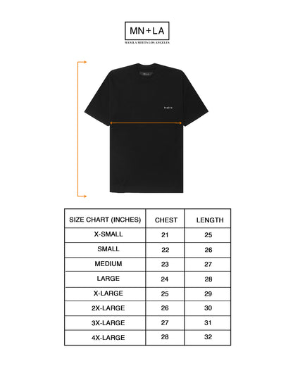 "B-ALL-IN" TEE IN ANTHRACITE