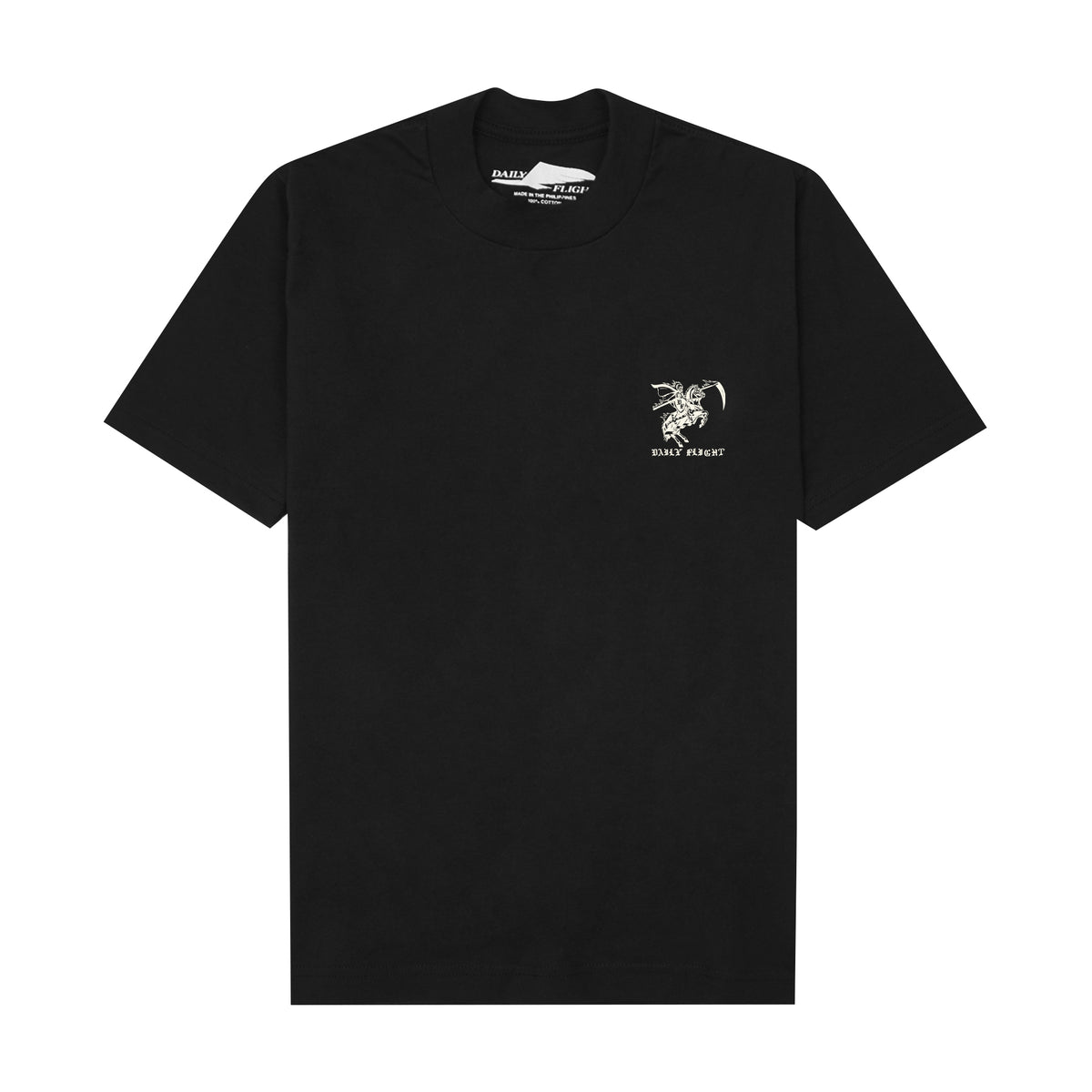 "BLACK KNIGHT" TEE IN ANTHRACITE